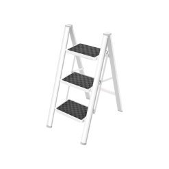 3 Step Folding Ladder (White)